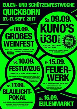 Eulen- und Schützenfestwoche 2017