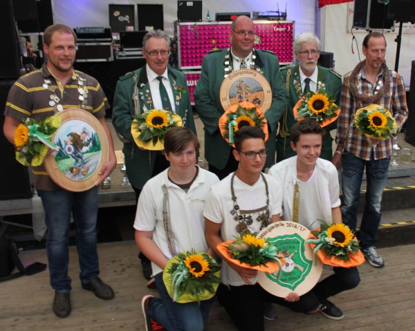 Schützenfest 2016 - Königsproklamation am 11.09.2016